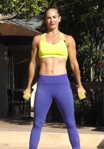 S01:E08 - 7 Min Dumbbell Workout poster