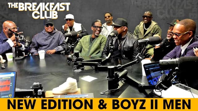 S01:E201 - New Edition & Boyz II Men Talk Brotherhood, R&B Evolution, Industry Rumors, Group Tour + More
