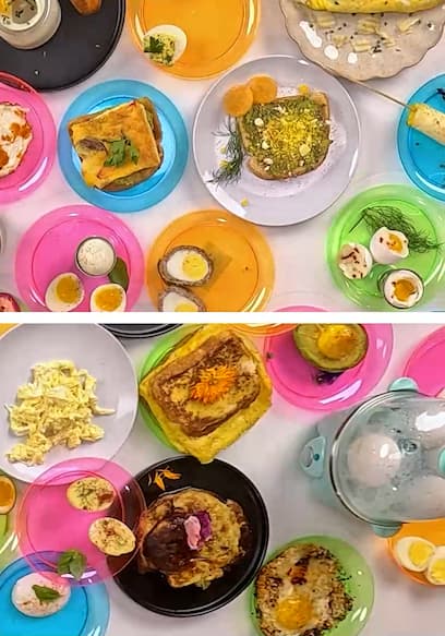 S01:E09 - We Cook Eggs 50 Different Ways! poster