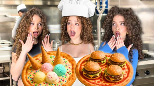 S03:E04 - Kalogeras Sisters Turn Popular Foods Into Pizza!
