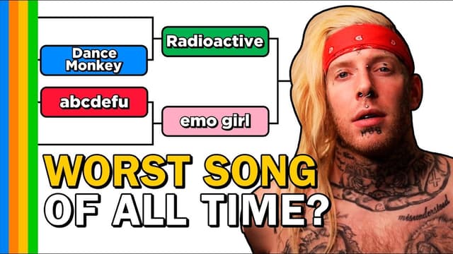 T01:C09 - S01:E09 - Worst Songs of All Time Bracket