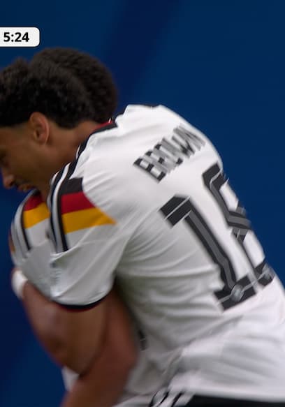 Felix Nmecha Scores Germany’s First Goal of FIFA World Cup 2026™ to Take Lead Over Curaçao poster