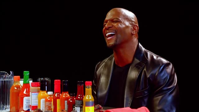 S04:E12 - Terry Crews Hallucinates While Eating Spicy Wings