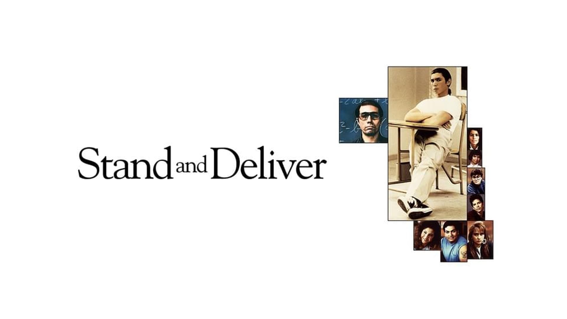 Stand and Deliver (1988) poster
