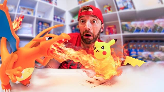 S01:E08 - Best Pokemon Toy Ever! Charizard vs. Pikachu!