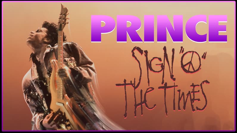 Prince: Sign O' the Times (1987) poster
