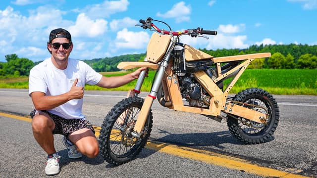 S01:E12 - Wooden Dirt Bike Testing!