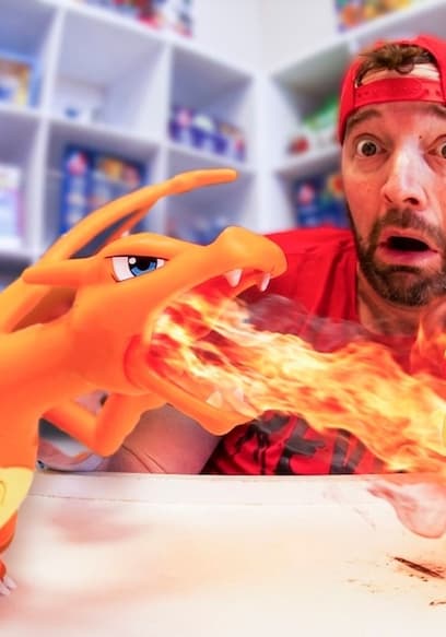 S01:E08 - Best Pokemon Toy Ever! Charizard vs. Pikachu! poster