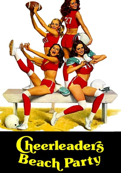 Cheerleaders Beach Party