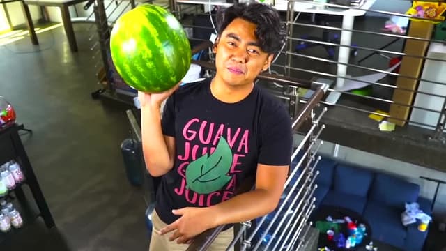 S01:E05 - Watermelon vs. Trampoline / Guava Juice Tries Cupping