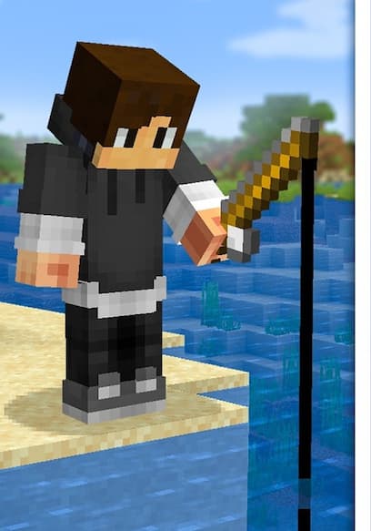 S03:E16 - Minecraft Sea Monster Hunt poster