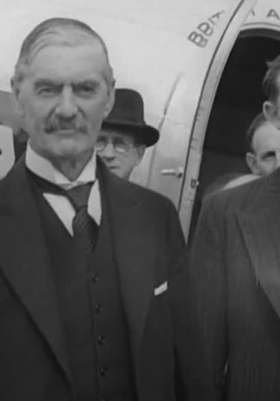 S01:E09 - Chamberlain Seeks Peace With Hitler poster