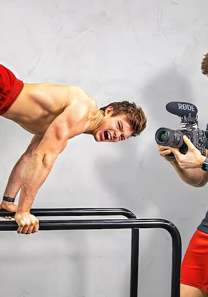 S06:E12 - Calisthenics Anywhere! Airport Training and Slow Motion Moves poster