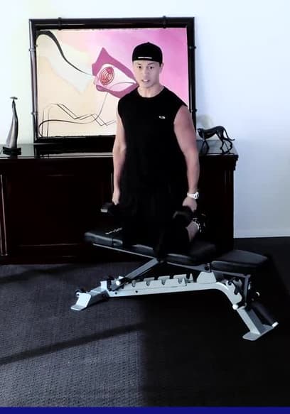 S01:E05 - 27 Min Advanced Total Body Workout With Weights poster