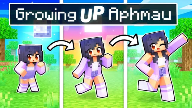 S01:E01 - Growing Up as APHMAU Story in Minecraft!