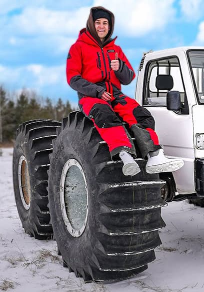 Póster de S01:E09 - Mini Truck on 6-Foot-Tall Wheels!