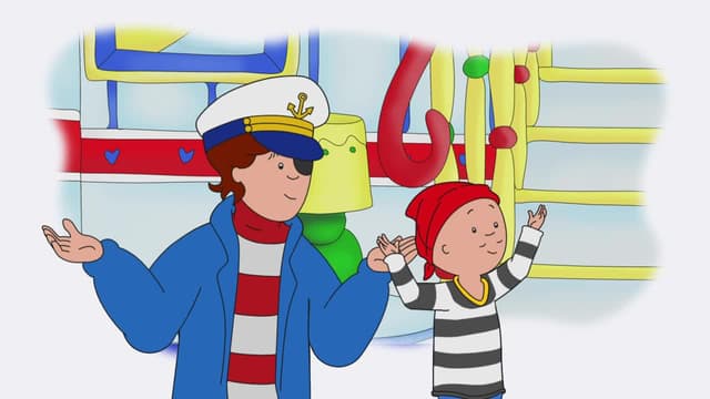 S05:E23 - Daddy's Puzzles // Play With Me // Caillou's Bad Luck