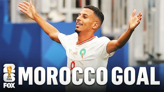 S2026:E255 - Morocco's Azzedine Ounahi Scores Goal on Set Piece vs. Canada