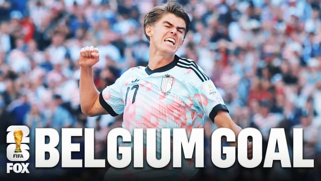 S2026:E274 - Belgium's Charles De Ketelaere Scores Goal to Take Lead vs. United States