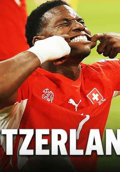 Switzerland Takes Early Lead, Breel Embolo Scores Goal vs. Algeria poster