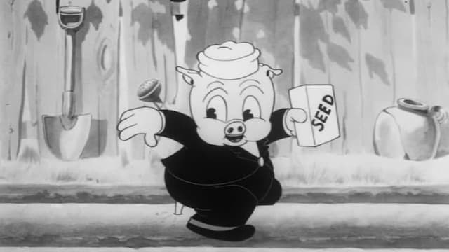 S12:E16 - Porky's Badtime Story / Porky's Garden / Porky's Hero Agency