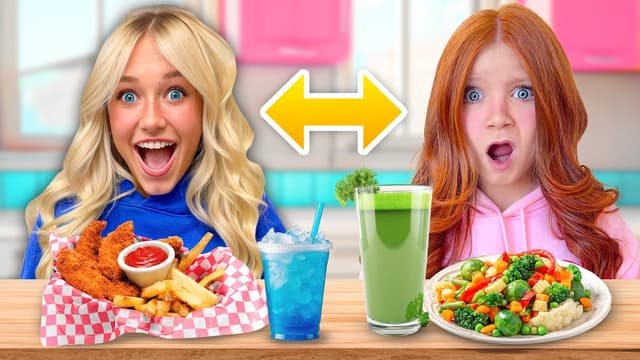 S01:E20 - Sibling Diet Swap Challenge