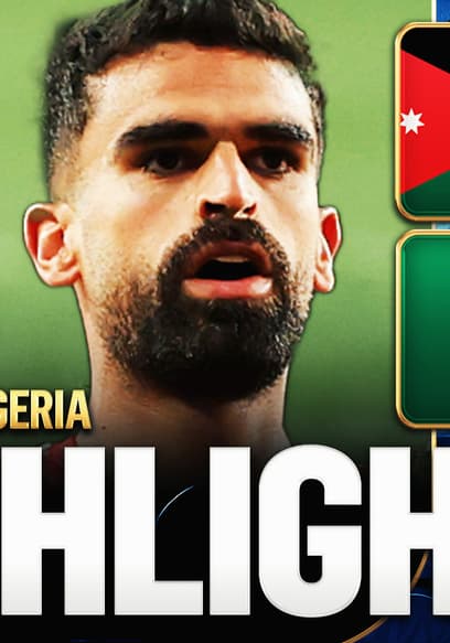 Jordan vs. Algeria poster