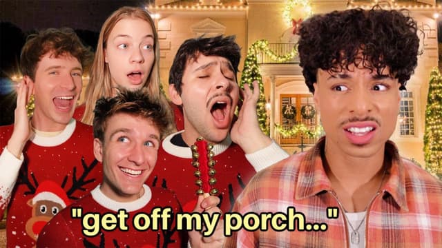 S01:E02 - CHRISTMAS CAROLING AT FAMOUS YOUTUBERS HOUSES ft Carter, Asher, & Sydney