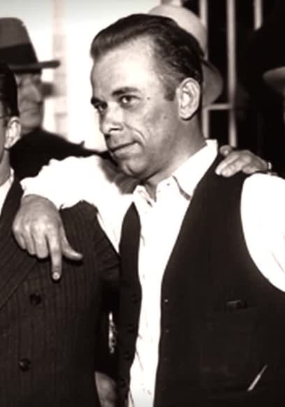 S01:E05 - J. Edgar Hoover, the FBI, and "Public Enemies" poster