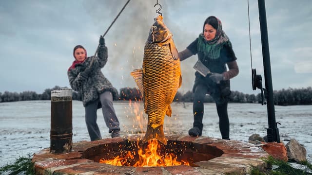 S01:E10 - Giant Carp: Roe and Fire