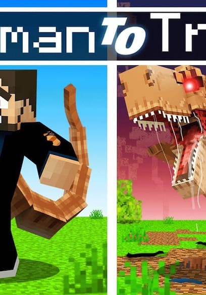 S01:E14 - Transforming Into Dinosaurs in Minecraft poster