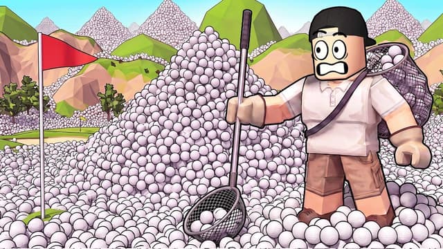 S20:E10 - Collecting 75,000 Golf Balls in Roblox