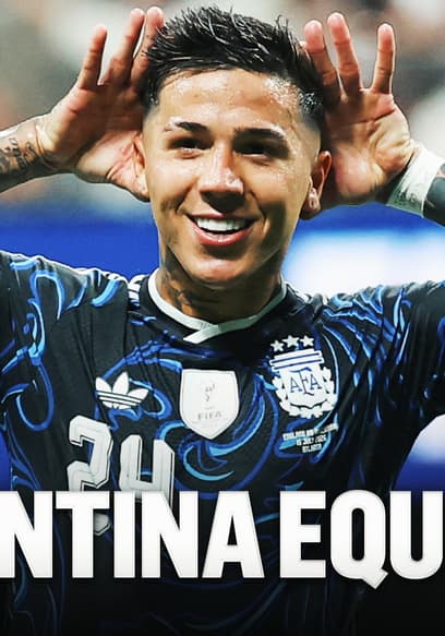 Enzo Fernández Scores Stunning Goal to Bring Argentina Level Against England poster