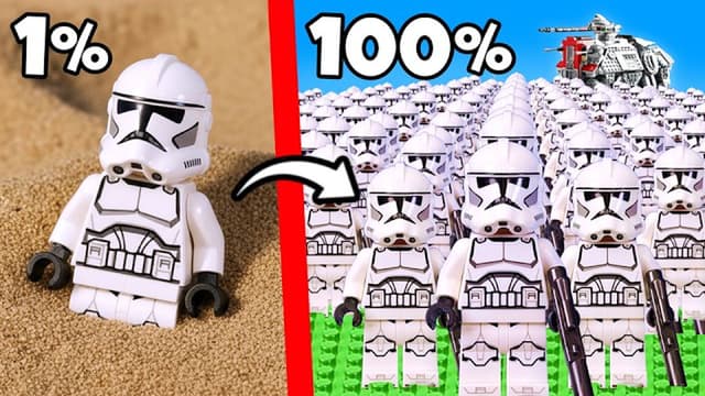 S01:E09 - Building a Massive LEGO Star Wars Clone Army in 5 Years