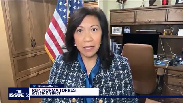 S04:E02 - Rep. Norma Torres, Anna Palmer