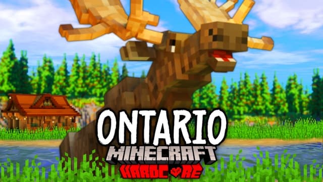 S01:E13 - I Survived 100 Days in ONTARIO in Hardcore Minecraft!