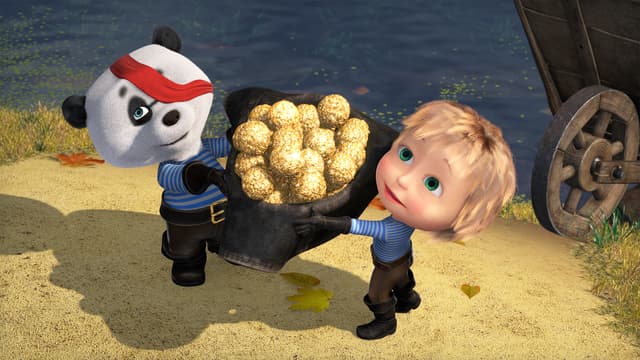 S05:E04 - Mind Your Manners / Treasure Island / Masha Knows Best