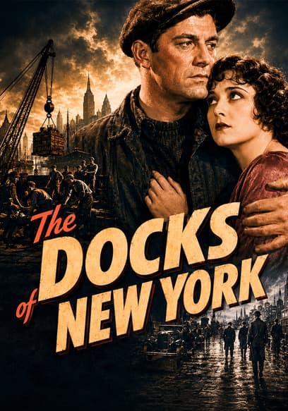 The Docks of New York poster