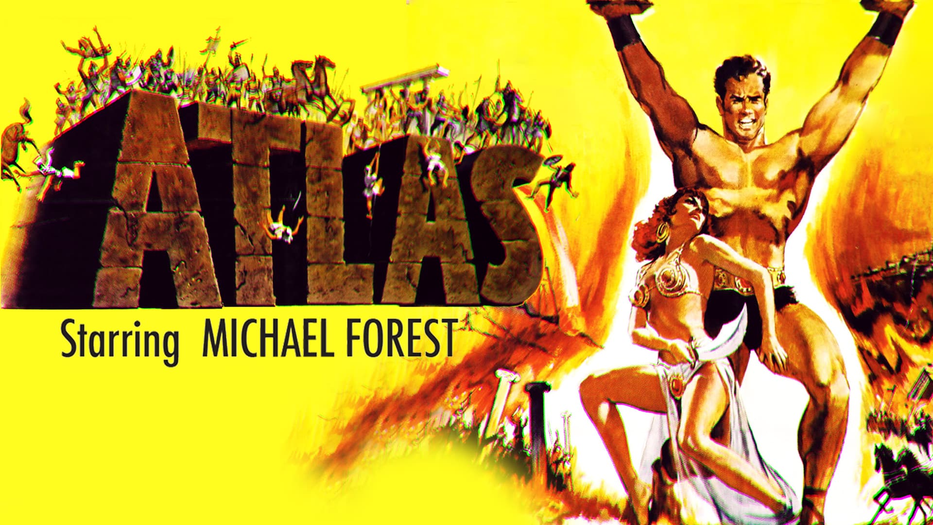 Atlas (1961) poster
