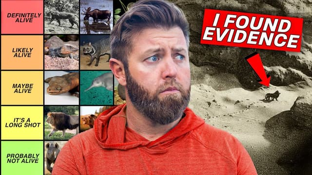 S01:E09 - 20 More Extinct Animals I Believe Could Still Be Alive 