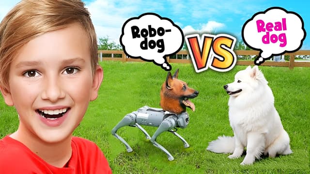 S01:E18 - Real Dog vs. Robo Dog!