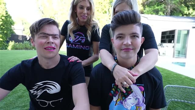 S11:E15 - Extreme Couples Challenge vs. Rebecca Zamolo / You Lose if You Guess the Wrong YouTuber