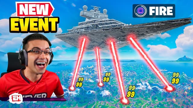 S01:E07 - Nick eh 30 Reacts to Star Destroyer in Fortnite!
