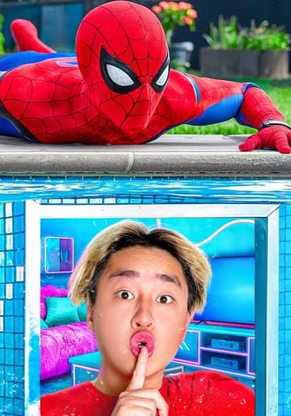 S01:E11 - Zhong Builds a Secret Room to Escape Spider-Man! poster