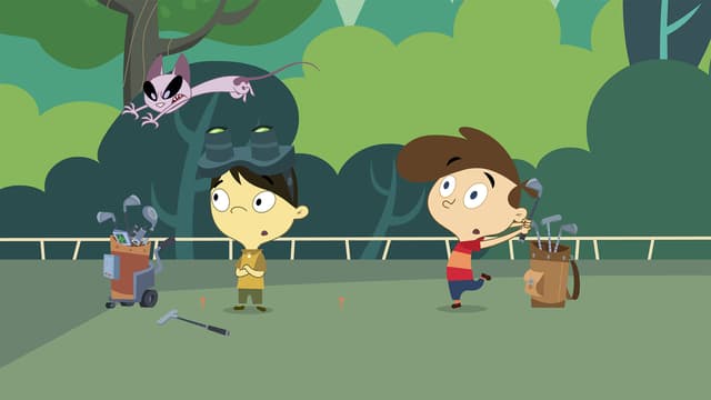 S01:E16 - Fishy Frisky Business // Teed Off