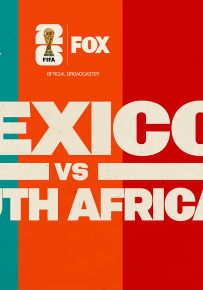 Mexico vs. South Africa poster