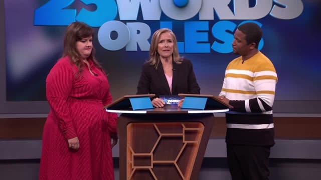 S01:E135 - Mary McCormack and Chris Noth vs. Melissa Peterman and Gabrielle Ruiz