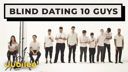 S01:E01 - 10 vs. 1: Speed Dating 10 Guys Without Seeing Them