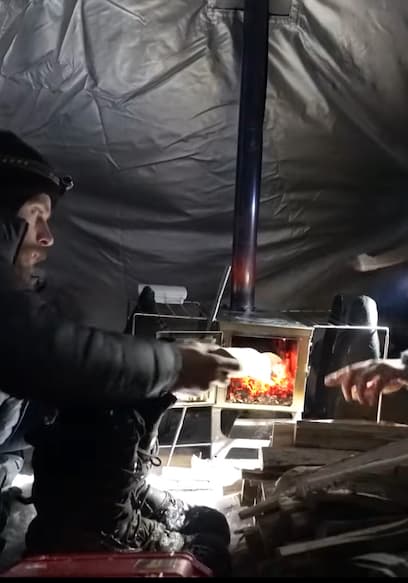 S01:E01 - 3 Days Ice Fishing and Hot Tenting poster
