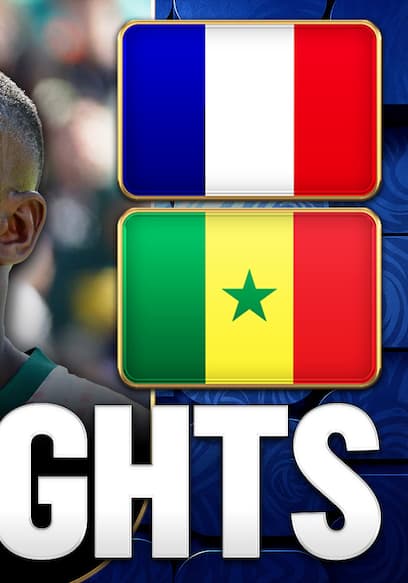 France vs. Senegal poster